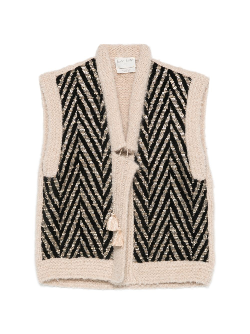 [Forte Forte] Knitwear FW26 15016MYJACKETNERO