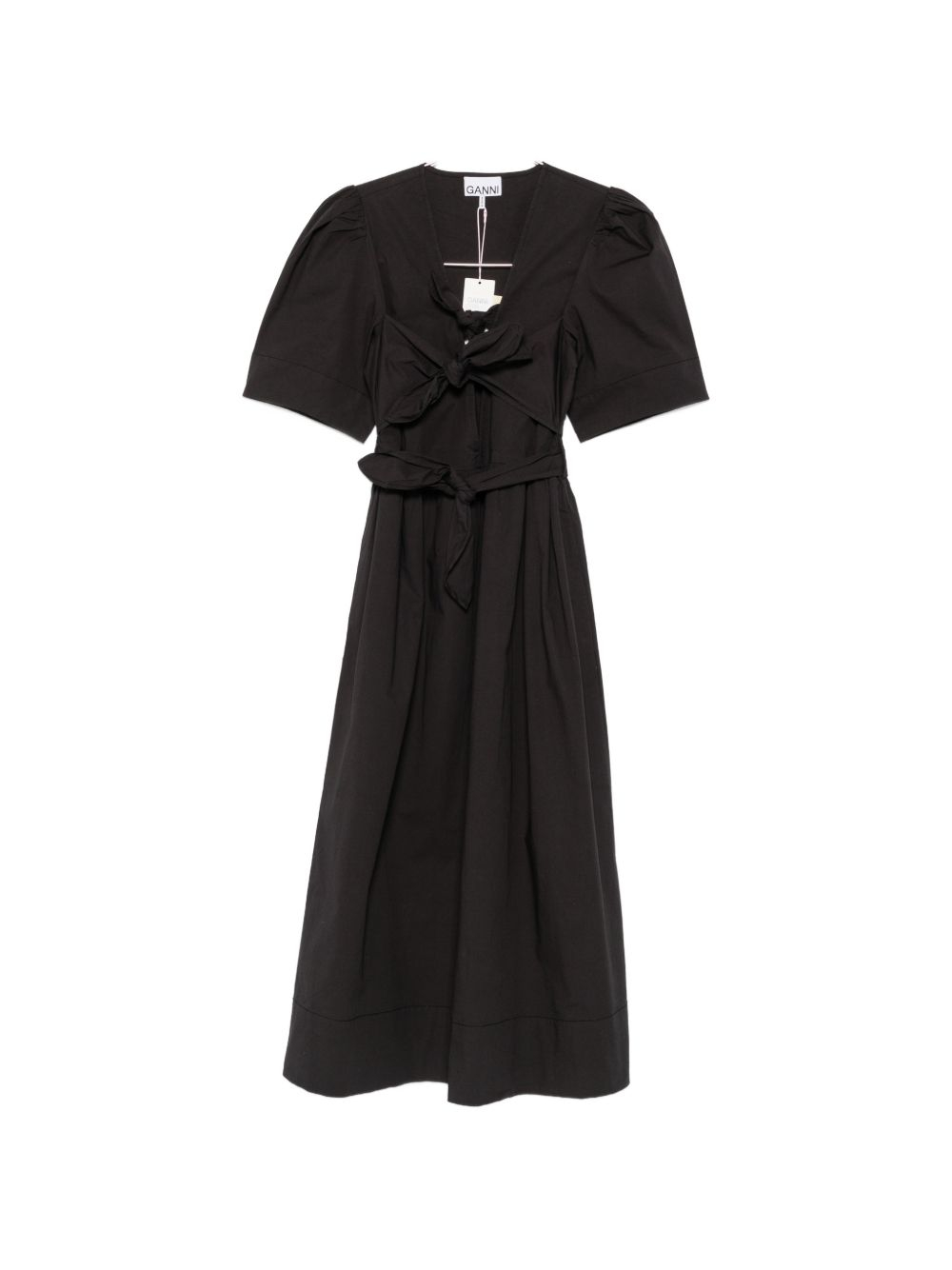 [GANNI] Short sleeve dress FW26 A1030771099
