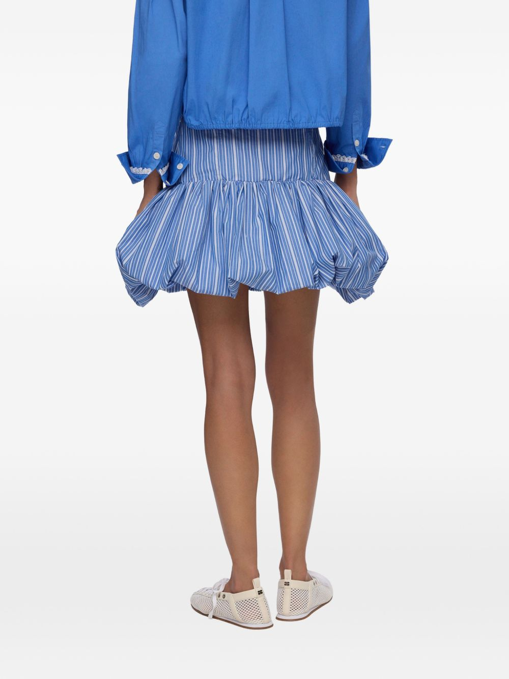 [GANNI] Mini skirt FW26 A1090260ZWF