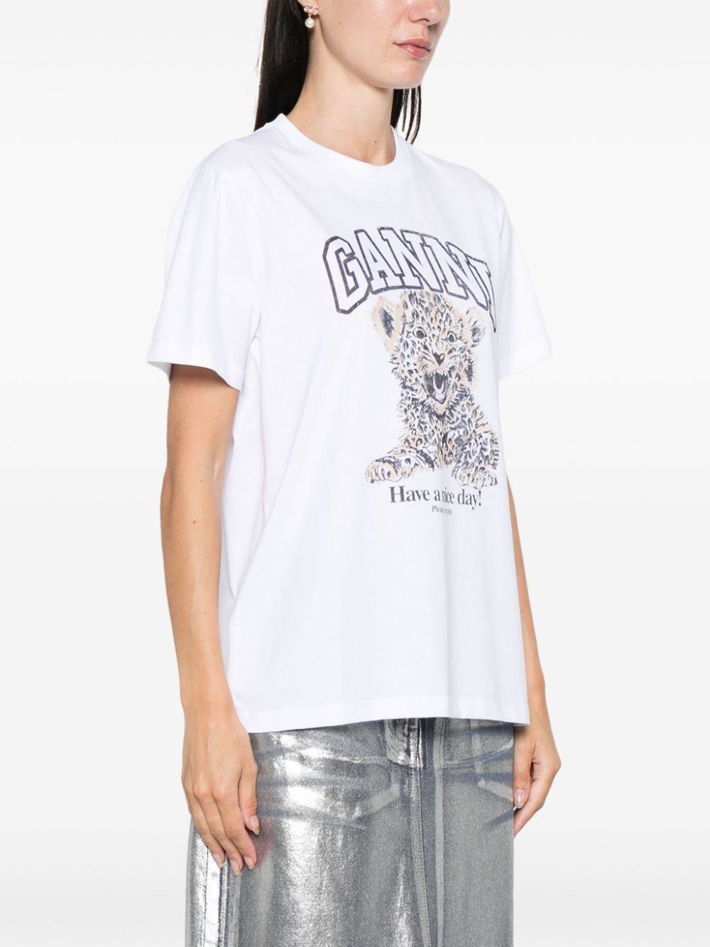 [GANNI] T-shirts Short Sleeve FW26 T4124943