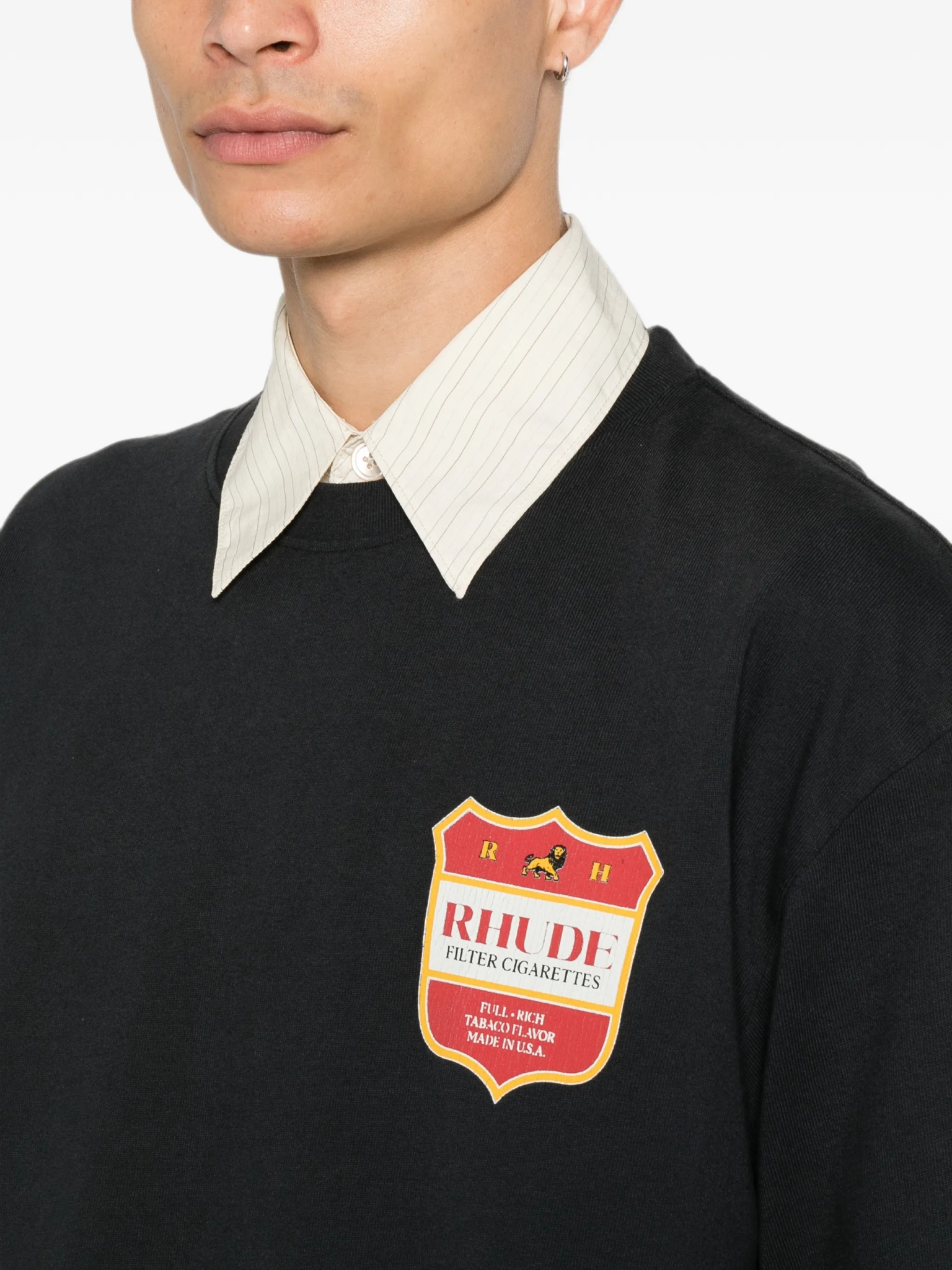 [Rhude] T-shirts Long Sleeve FW26 RHPF26TT150126499