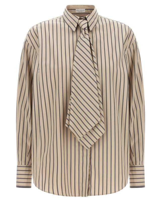 [Brunello Cucinelli] Shirts Long Sleeve FW26 MP704M3A06C017