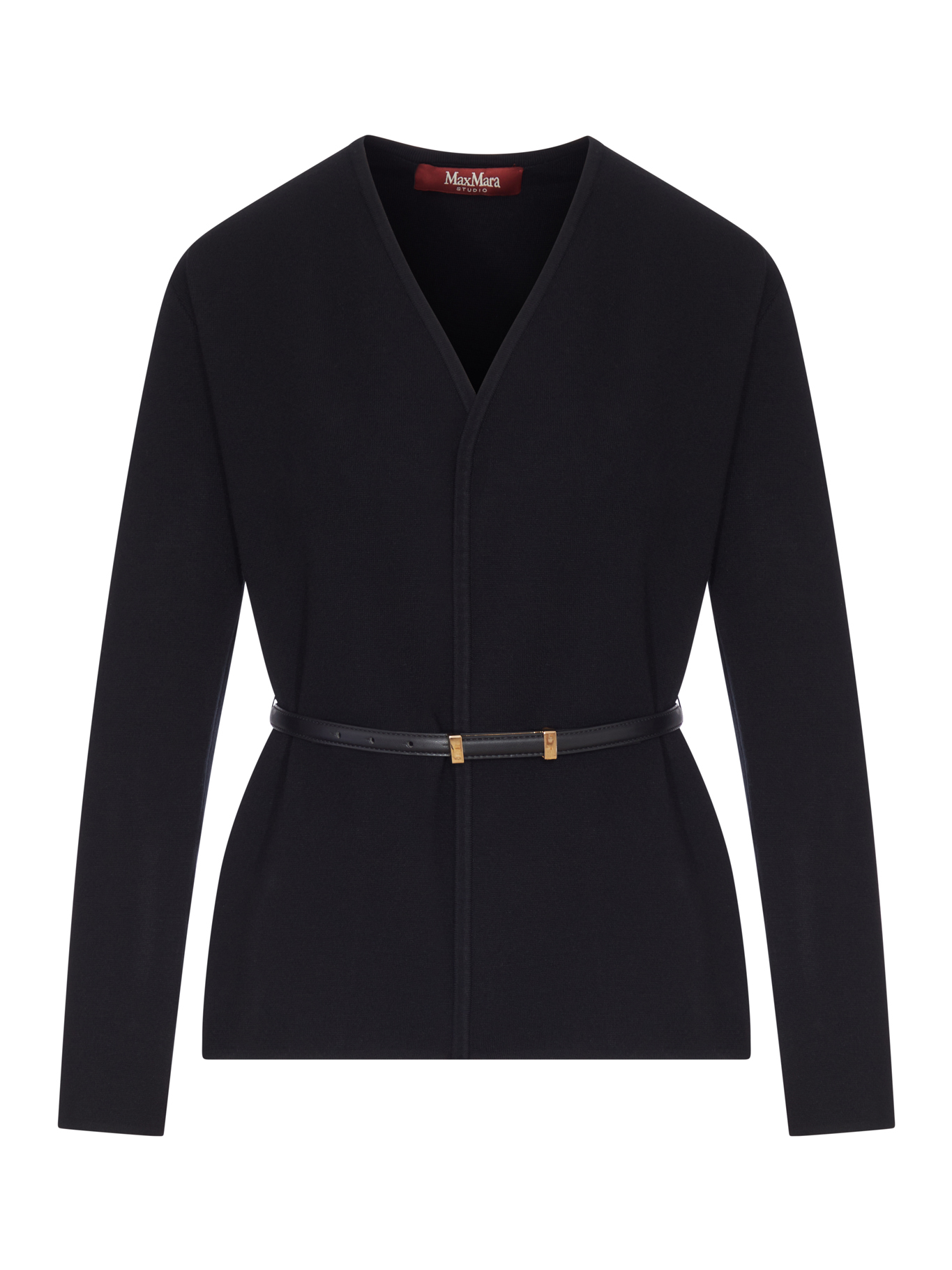 [MAX MARA STUDIO] Cardigan FW26 2626346031600003 BLACK