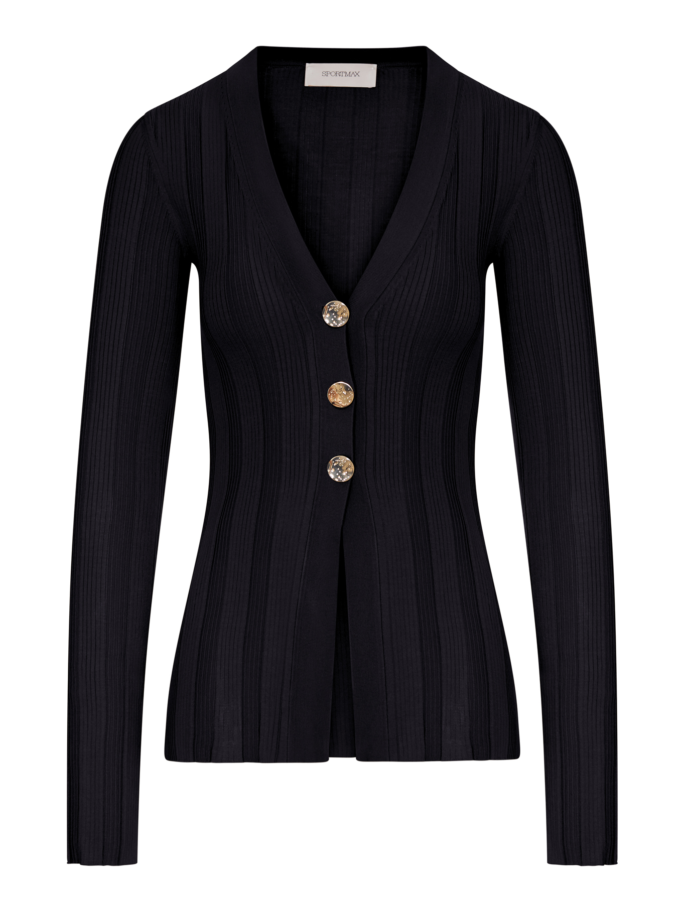 [SPORTMAX] Cardigan FW26 2622346031600005 BLACK