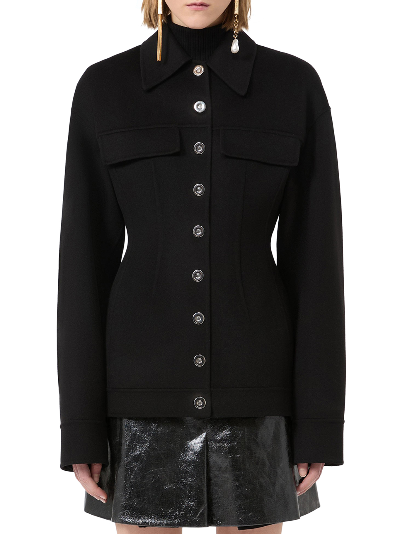 [SPORTMAX] Cardigan FW26 2622086011600013 BLACK