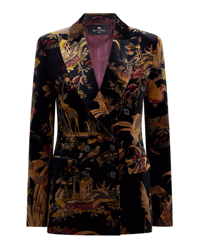 [Etro] Blazer FW26 WRCA001099SAE1BX0813 BLACK