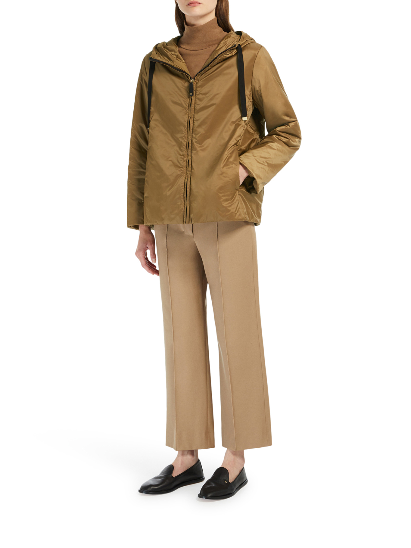 [MAX MARA THE CUBE] Down jacket FW26 2629486034600051 CARAMEL