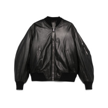 [The Attico] Leather Jacket FW26 261WCB00004LBT128AA100