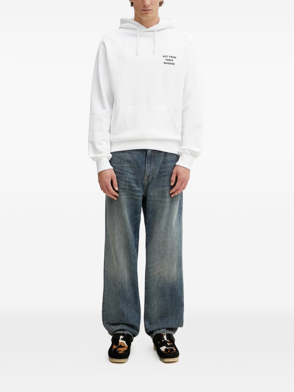 [DROLE DE MONSIEUR] Sweatshirt FW26 PERMHO162CO127WT