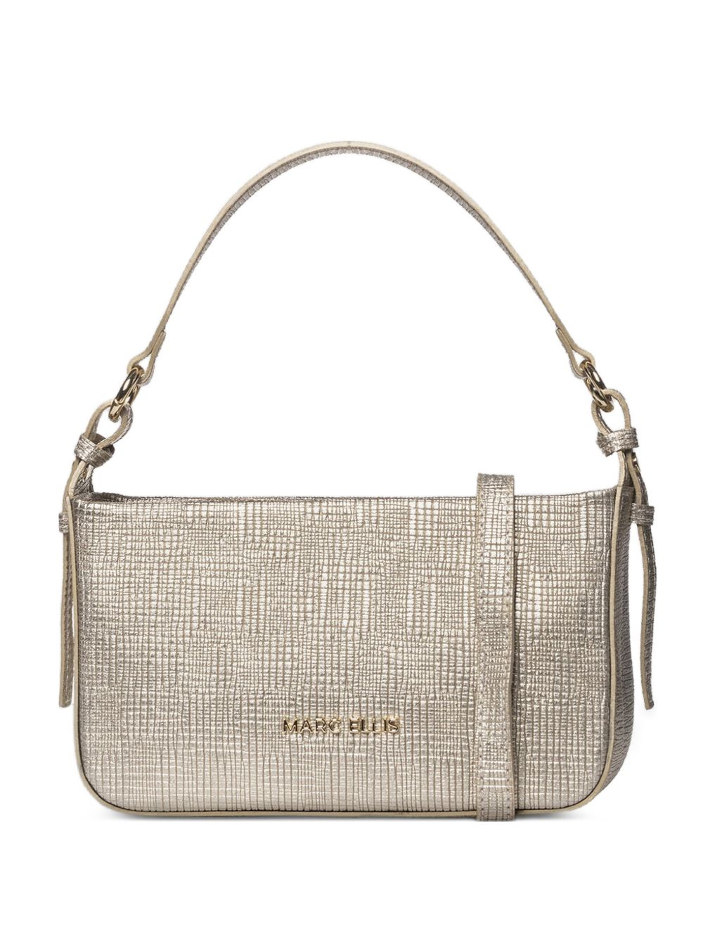 [Marc Ellis] Shoulder bag SS26 CLEOSUEDEBLACKGOLD