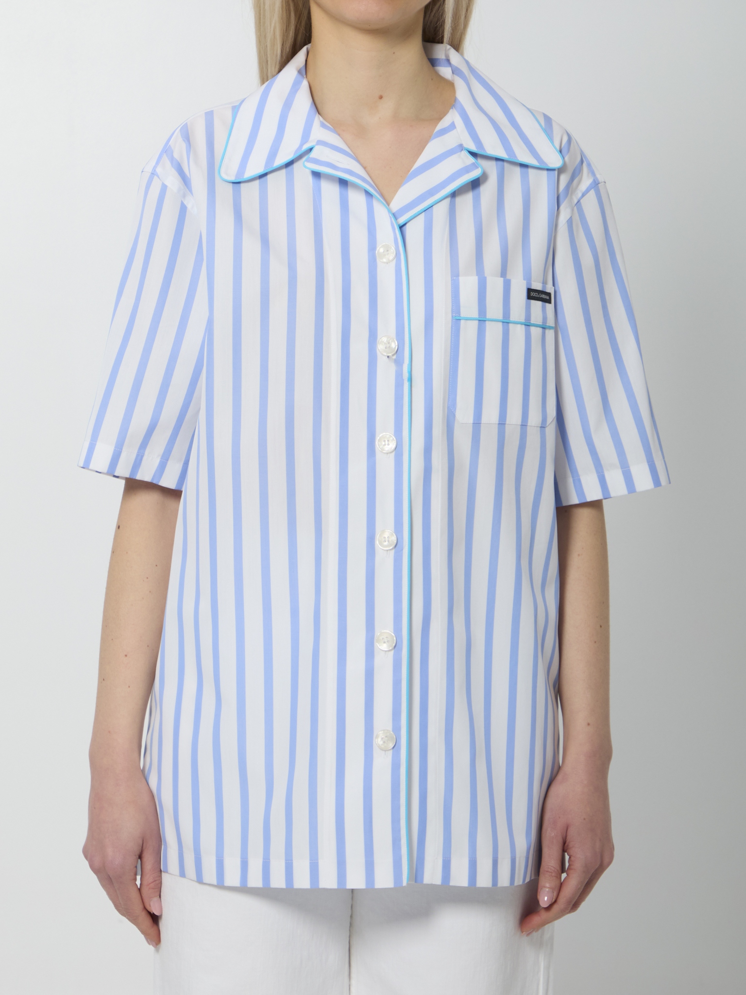 [DOLCE&GABBANA] Shirts Short Sleeve SS26 F5U31T_FR52W_S8051