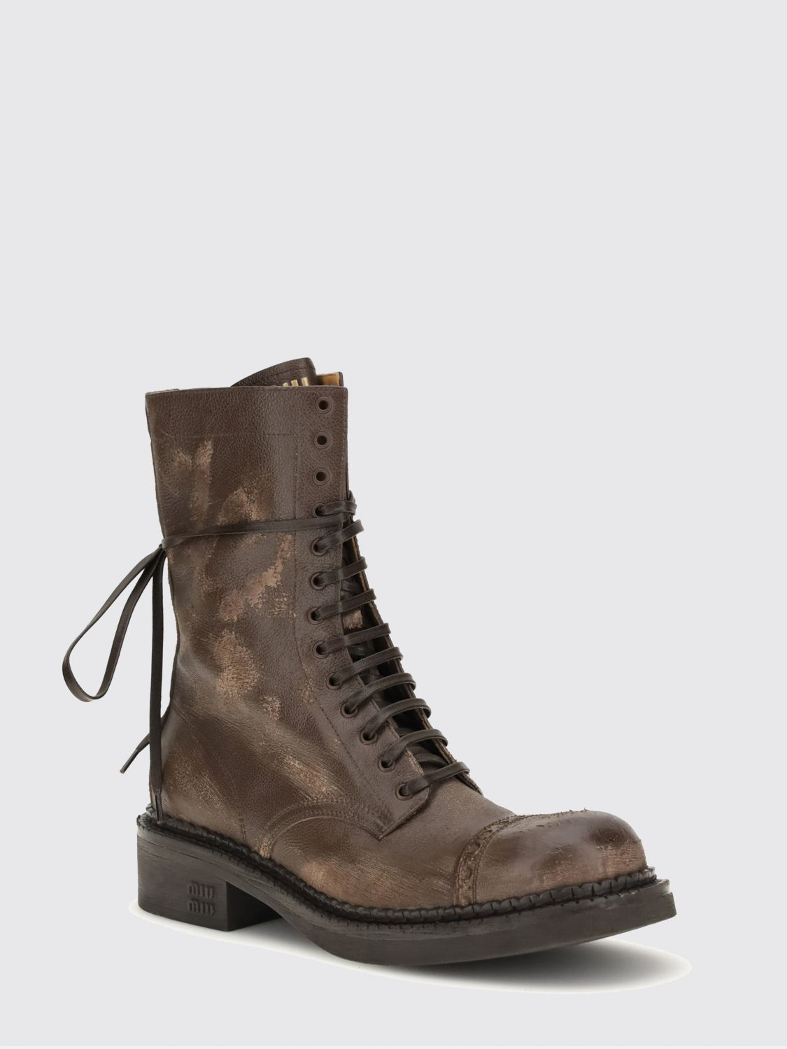 [Miu Miu] Ankle Boots SS26 5U316EFG0352KJ F0324