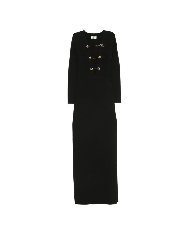 [ELISABETTA FRANCHI] Long sleeve dress FW26 AM18S66E2110