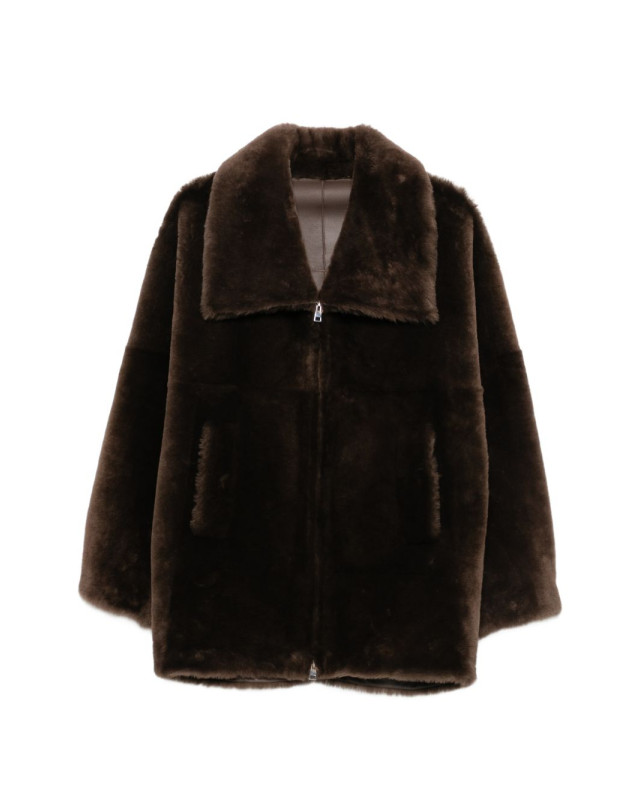 [Blancha] Fur Jacket FW26 2610030225QUERCIA