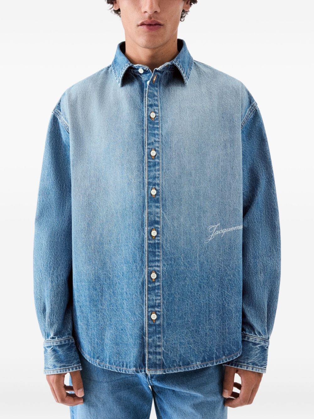 [JACQUEMUS] Shirts Long Sleeve FW26 SHM00545AD0001733C