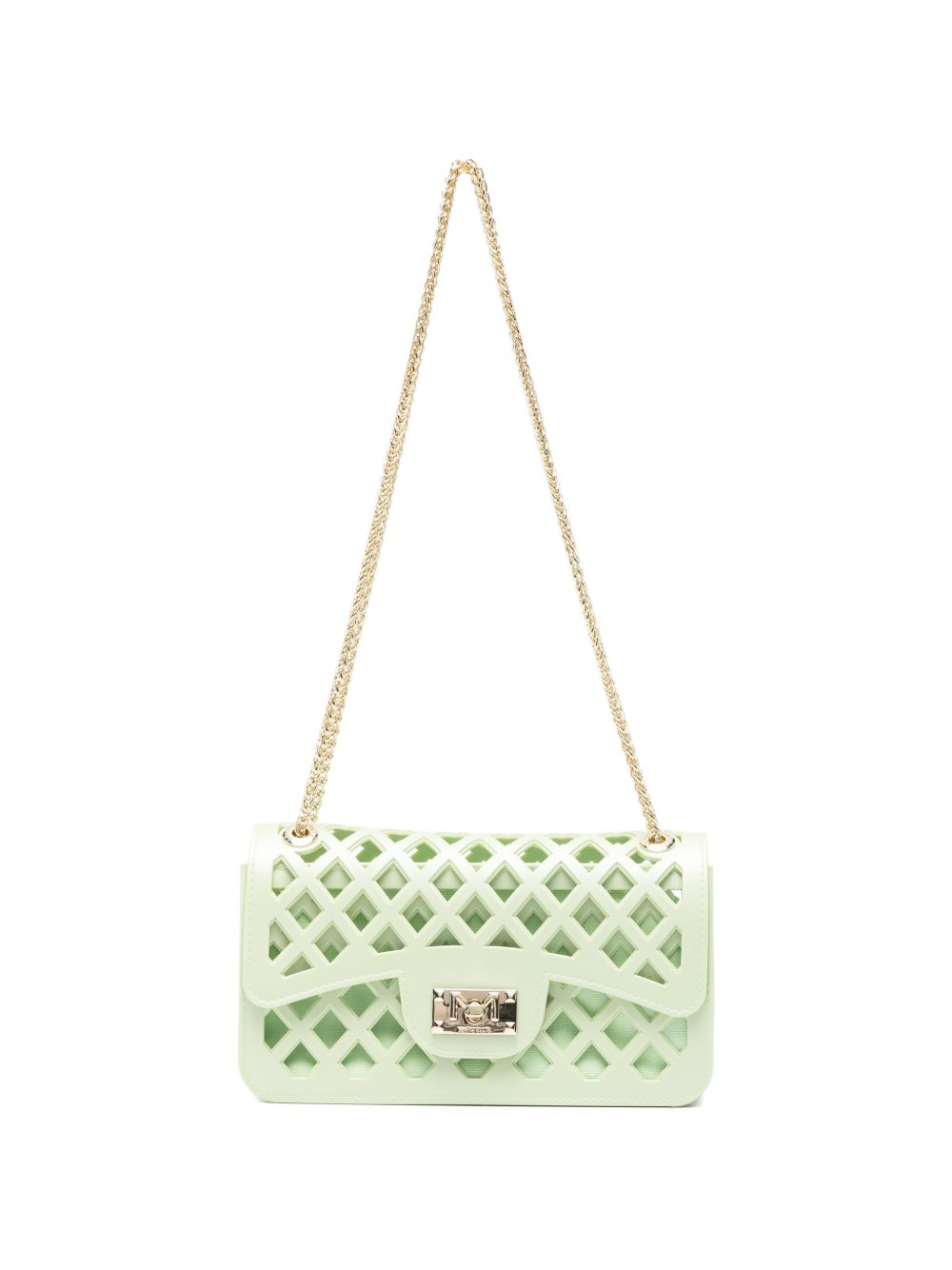 [Marc Ellis] Shoulder bag SS26 FLATBASKETGREENGOLD
