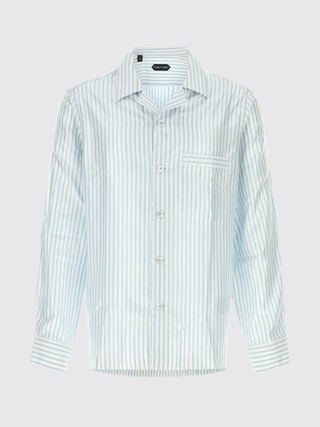 [Tom Ford] Shirts Long Sleeve SS26 HXH012FMS105 WUA