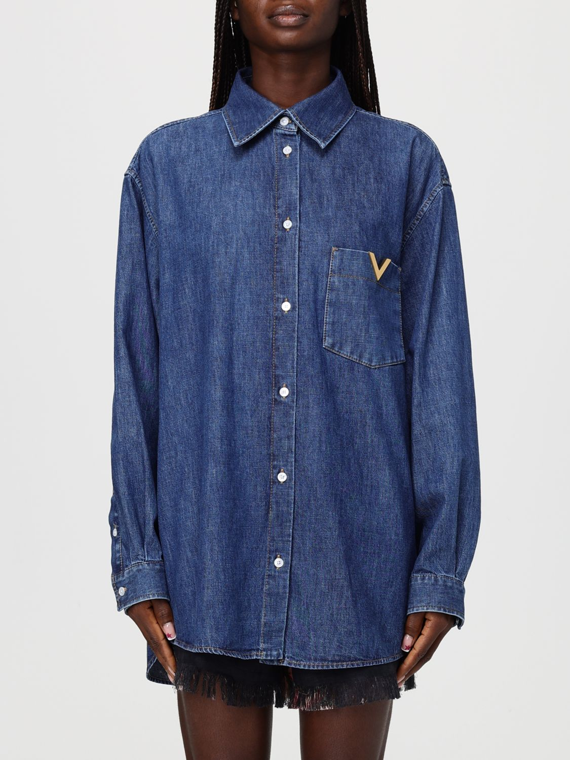 [Valentino] Shirts Long Sleeve SS26 8B3DB03K9YA 558