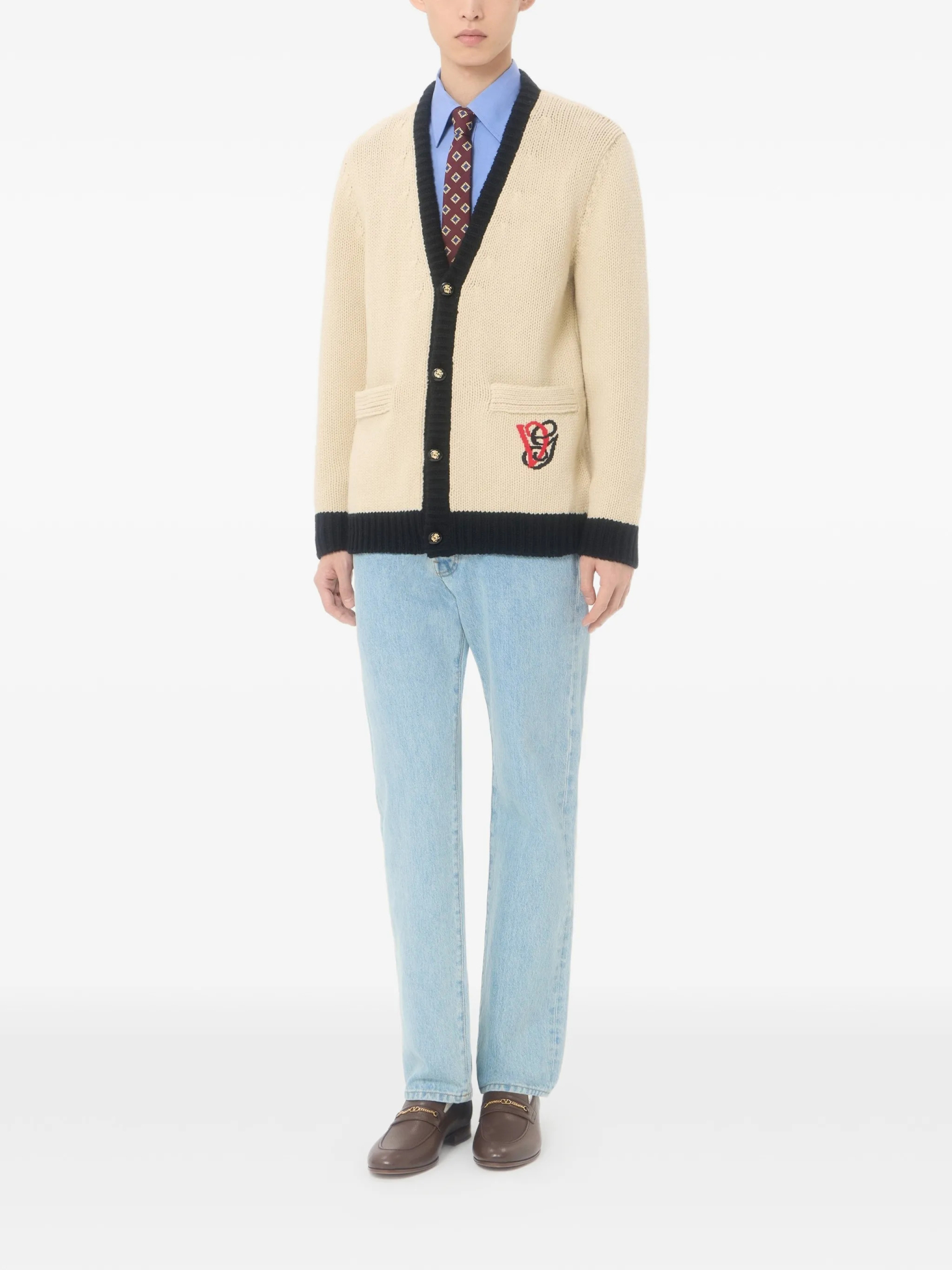 [Valentino Garavani] Shirts Long Sleeve FW26 9V3ABB84BH20DX