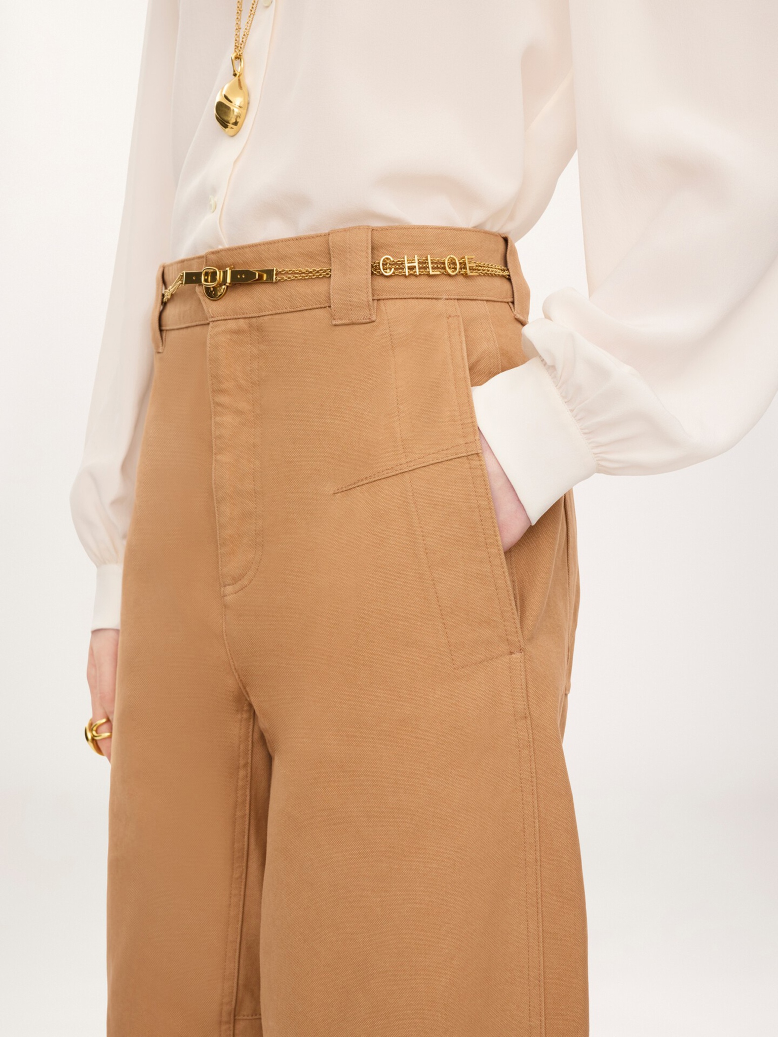 [Chloe] Trousers FW26 CH26APA19041266