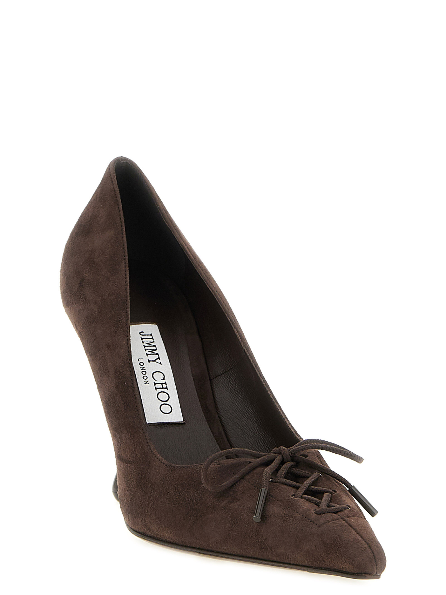[Jimmy Choo] Pumps FW26 SCARLETT95SUECHOCOLATE