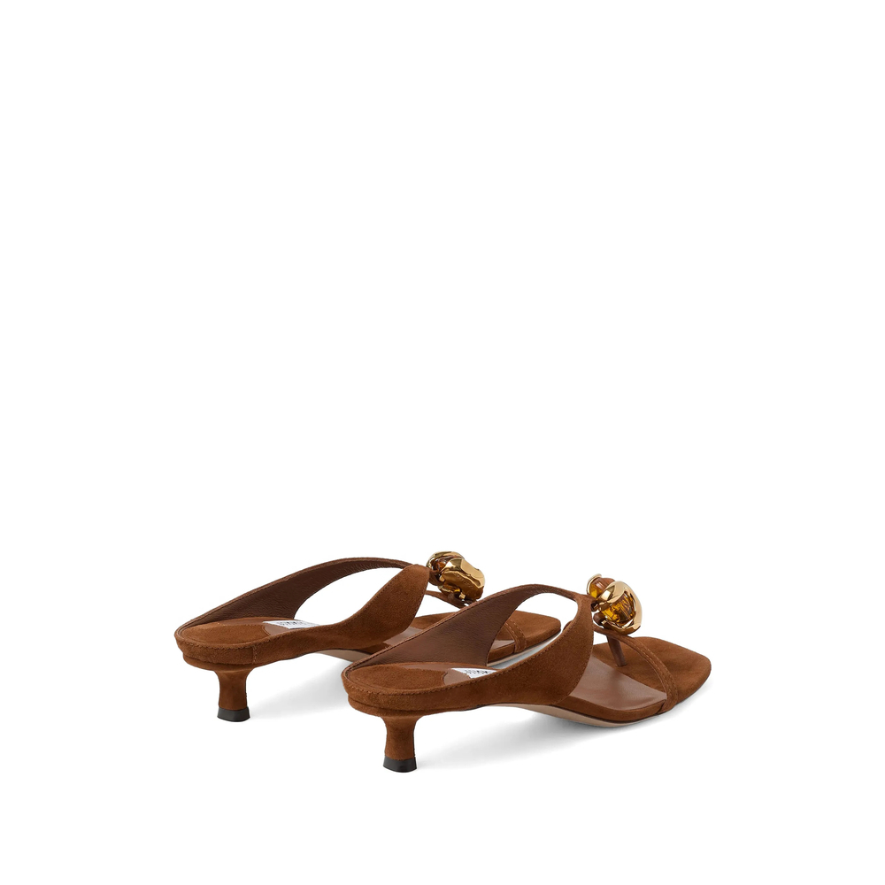 [Jimmy Choo] Sandals FW26 EMERI/STONE 35 BSB TANAM