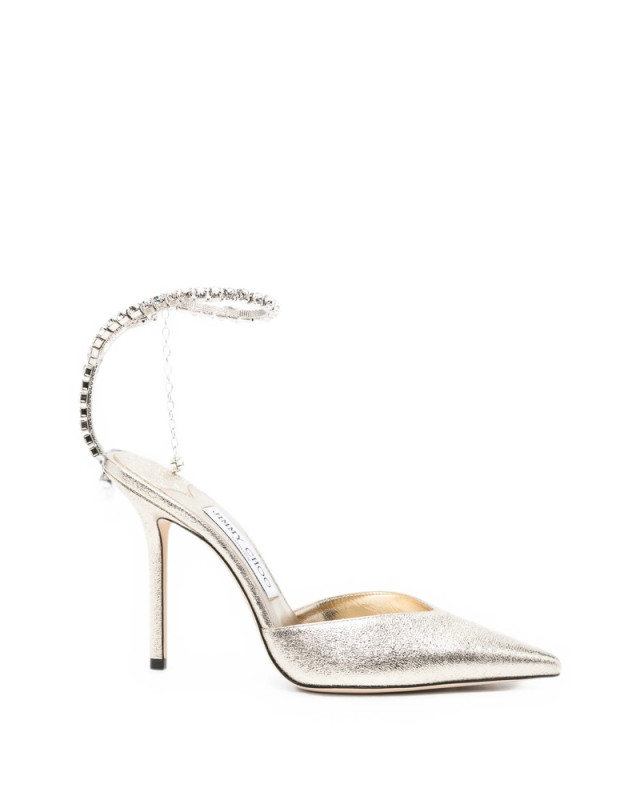 [Jimmy Choo] Slingback FW26 SAEDA 100 DQM PLACR