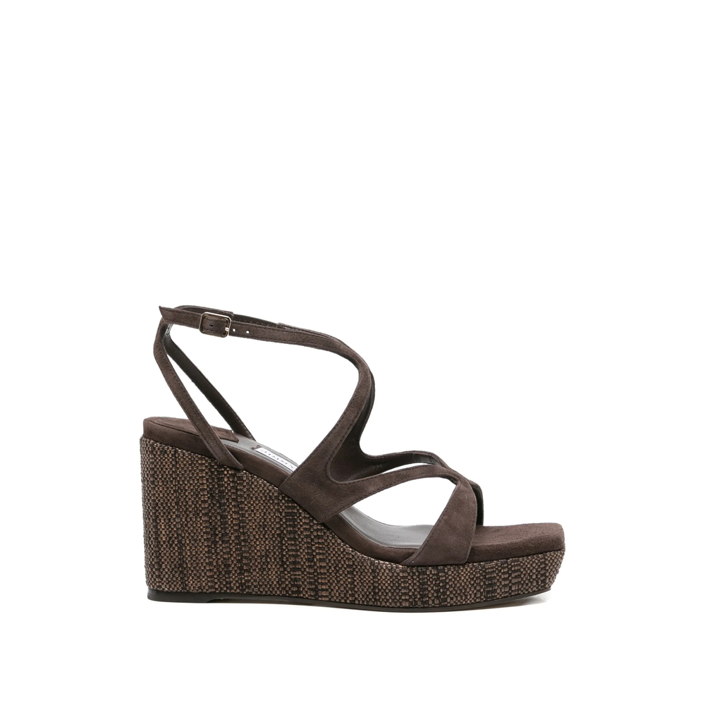 [Jimmy Choo] Wedges FW26 AYLA 85 FHB CHOCO