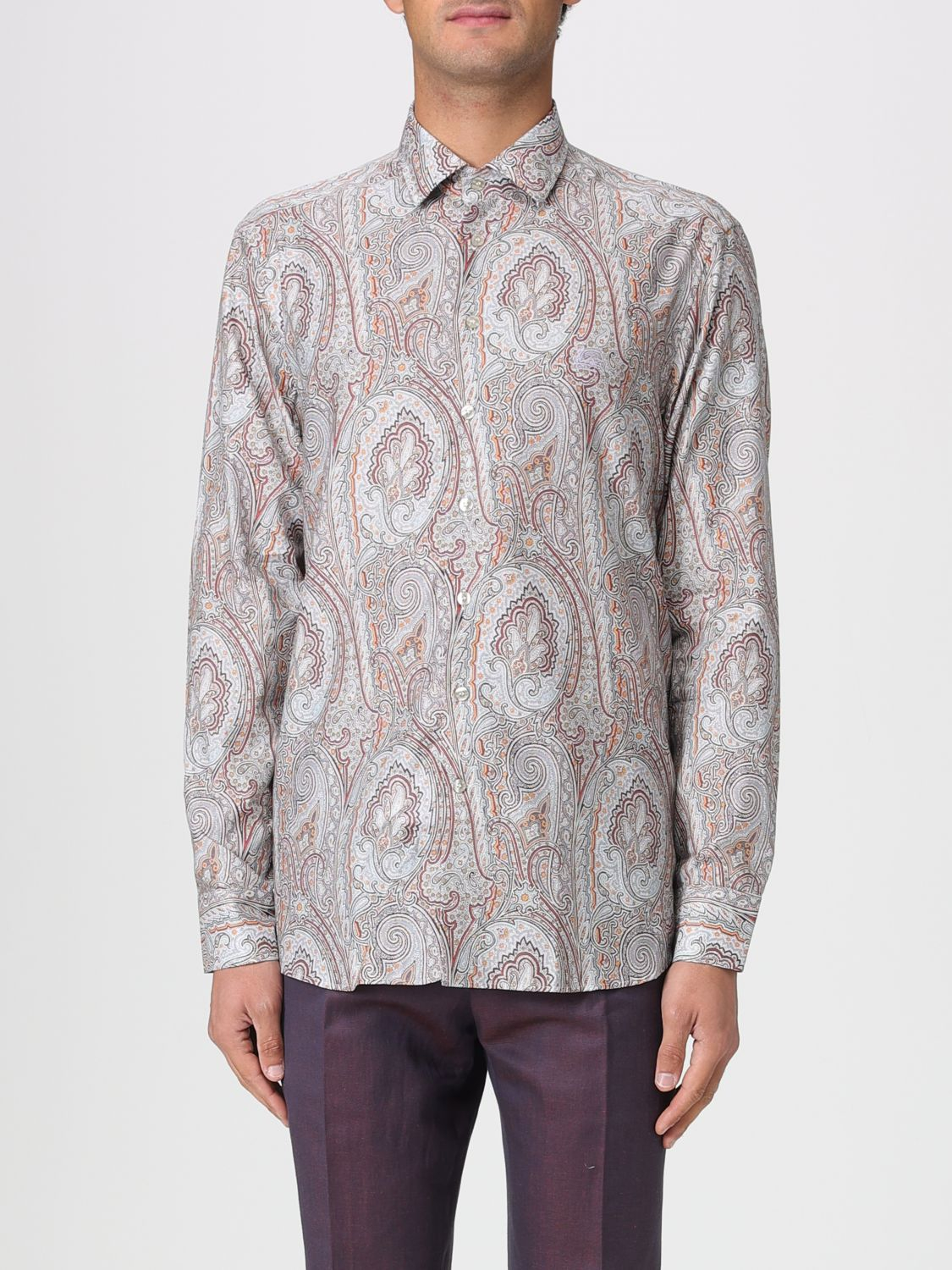 [Etro] Shirts Long Sleeve SS26 MRIB000299SA5P2 X0830