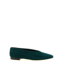 [Jimmy Choo] Flat shoes FW26 MARGOTFLATSUEDARKGREEN