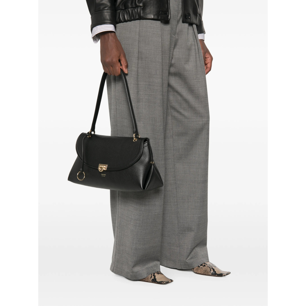 [Ferragamo] Tote bag FW26 21A869 0796247 NERO