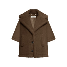 [Max Mara] Cape FW26 261473119160007 GOLD GREEN BROWN