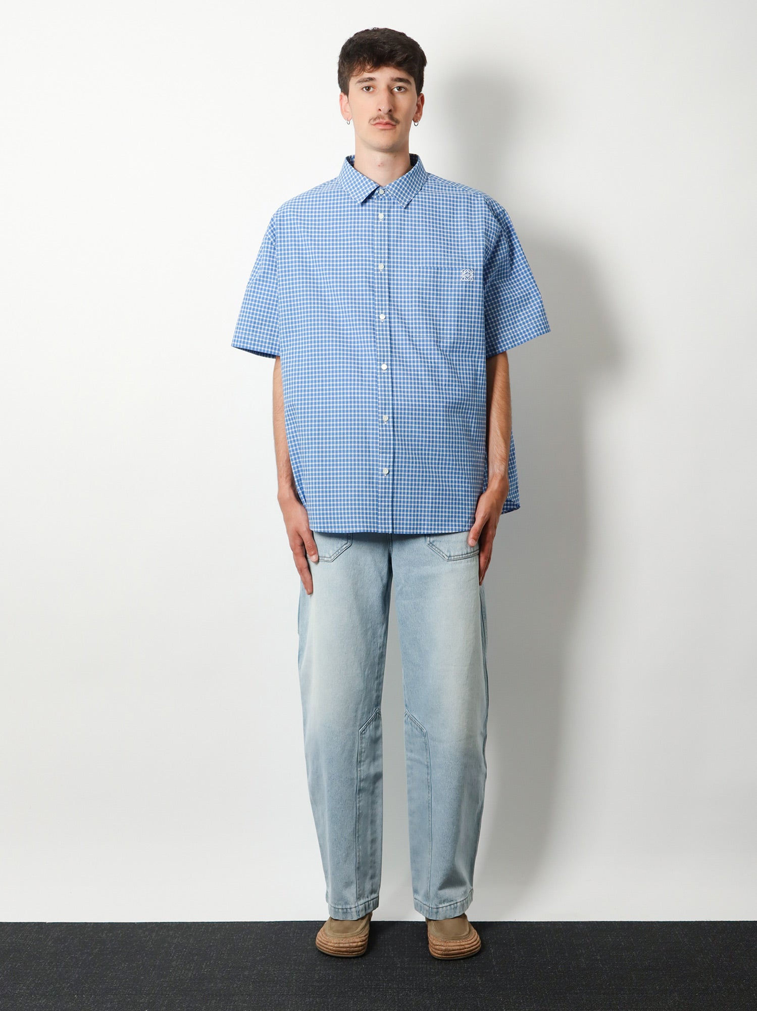 [Loewe] Shirts Short Sleeve FW26 H616Y05XA35102