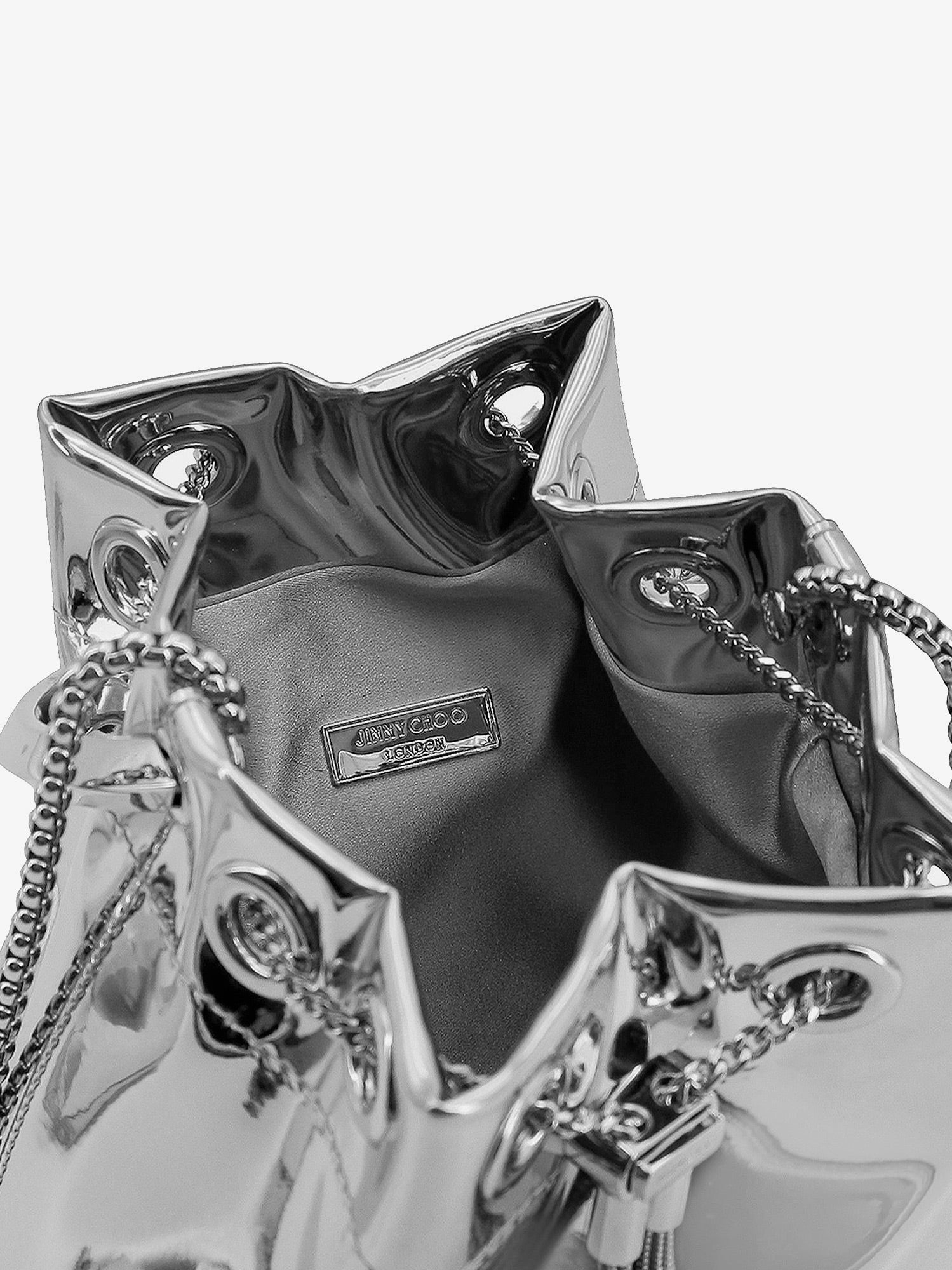 [Jimmy Choo] Tote bag FW26 BONBONXVKSILVER