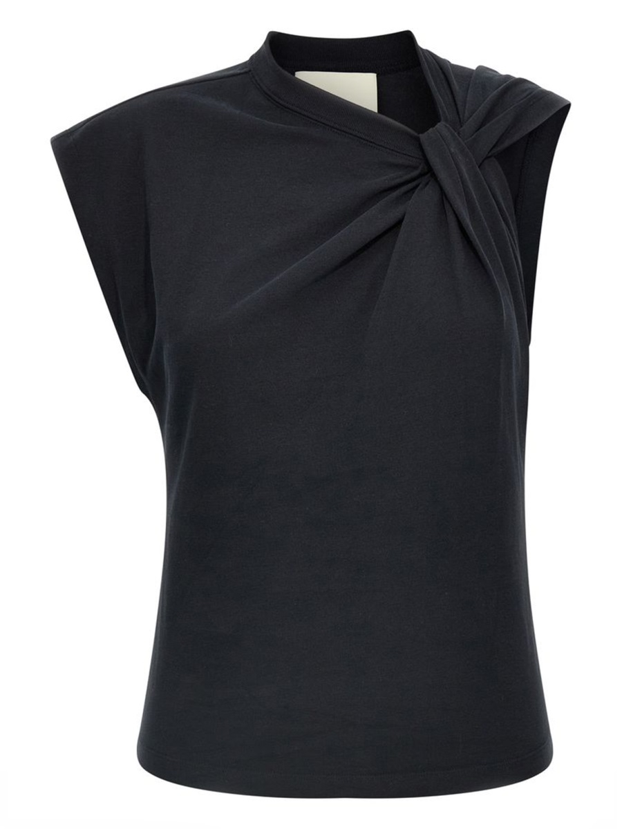 [Isabel Marant] Tank top FW26 TS0175FA_A1N41I01BK