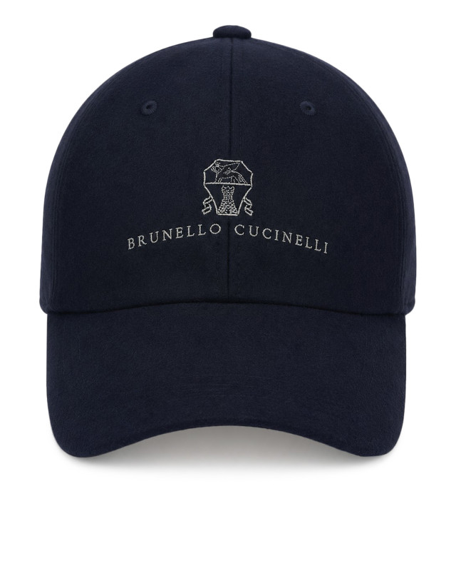 [Brunello Cucinelli] Hat FW26 M038P9850CFM33 BLUE GREY