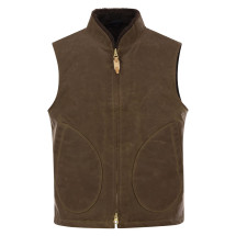[Manifattura Ceccarelli] Vest FW26 7916WX DARK TAN