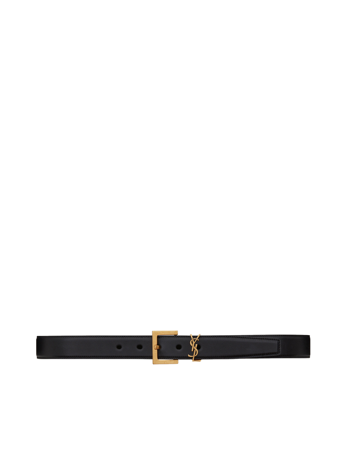 [Saint Laurent] Belt FW26 864585BOO0W1000 BLACK