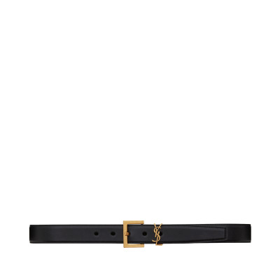 [Saint Laurent] Belt FW26 864585BOO0W1000 BLACK
