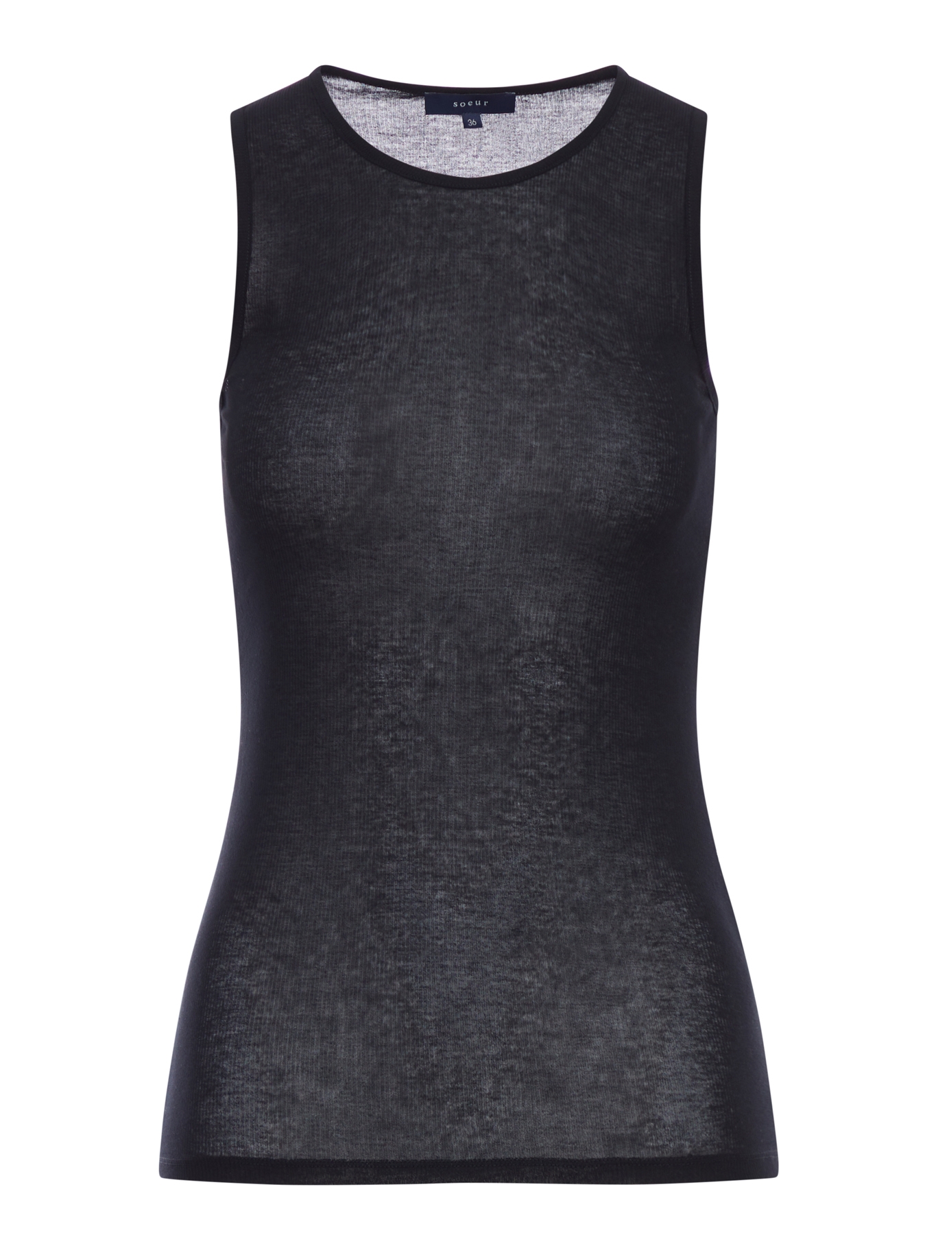 [Soeur] Top SS26 TSH0763ISISNOI0126S NOIR
