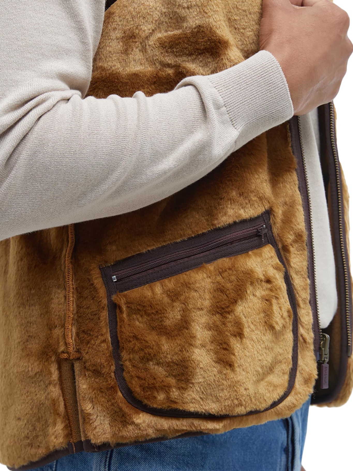 [Barbour] Vest FW26 MLI0004MLI1BR31 BROWN