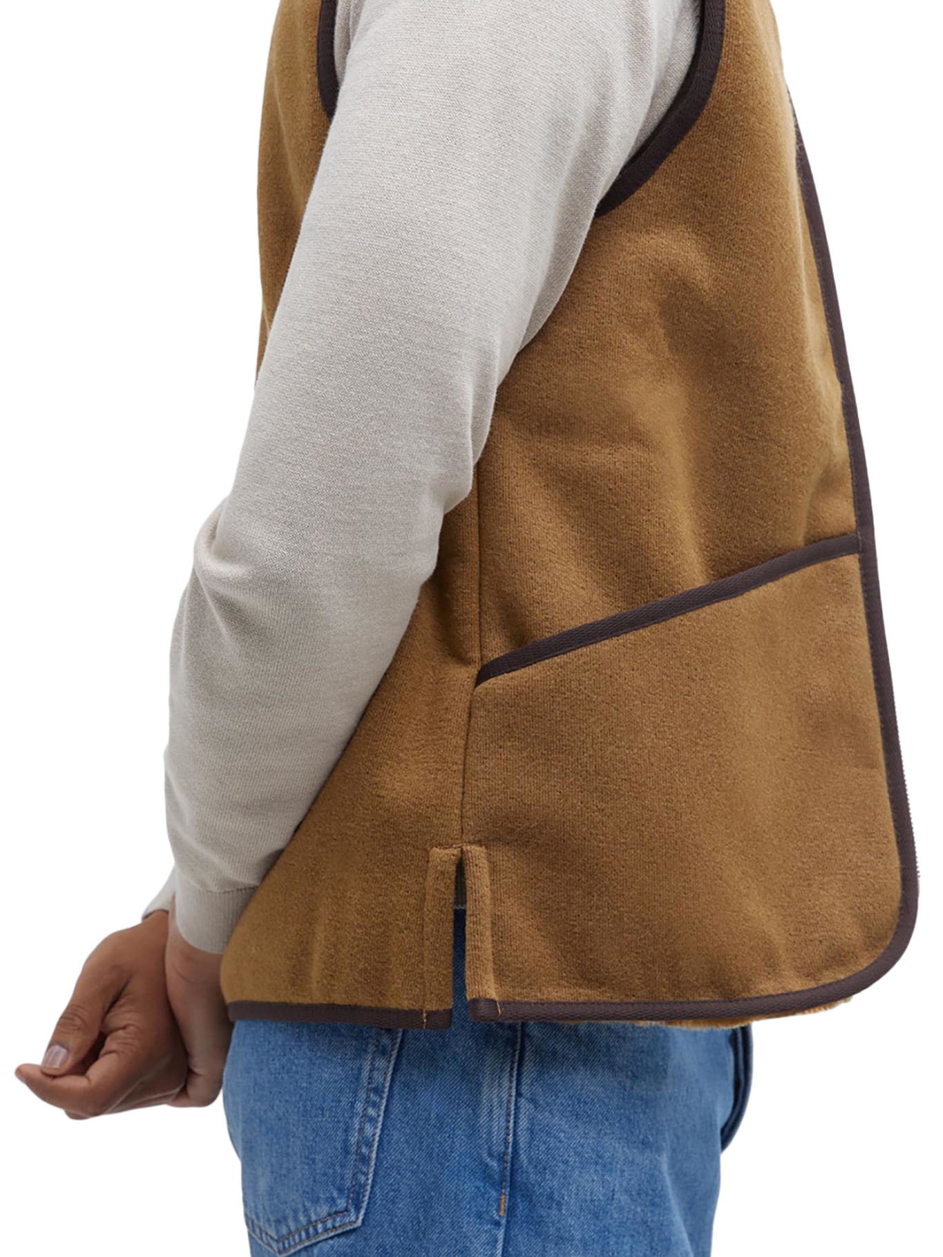 [Barbour] Vest FW26 MLI0004MLI1BR31 BROWN