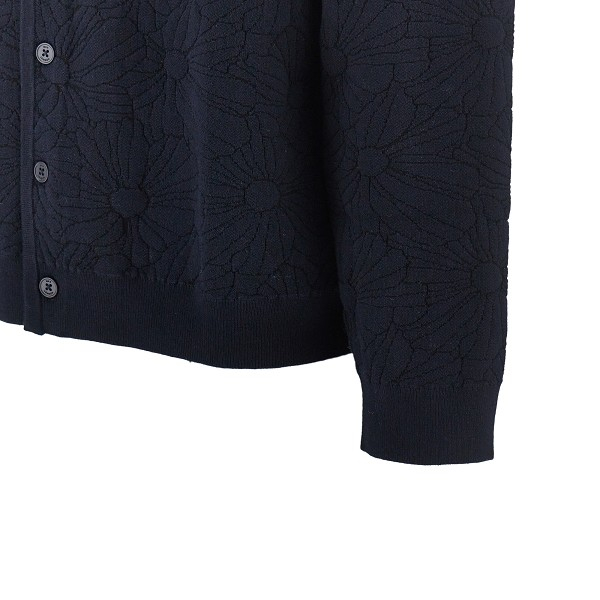 [Wax London] Cardigan SS26 ALBANCARDIGAN.NAVYBLACK-NAVYBLACK