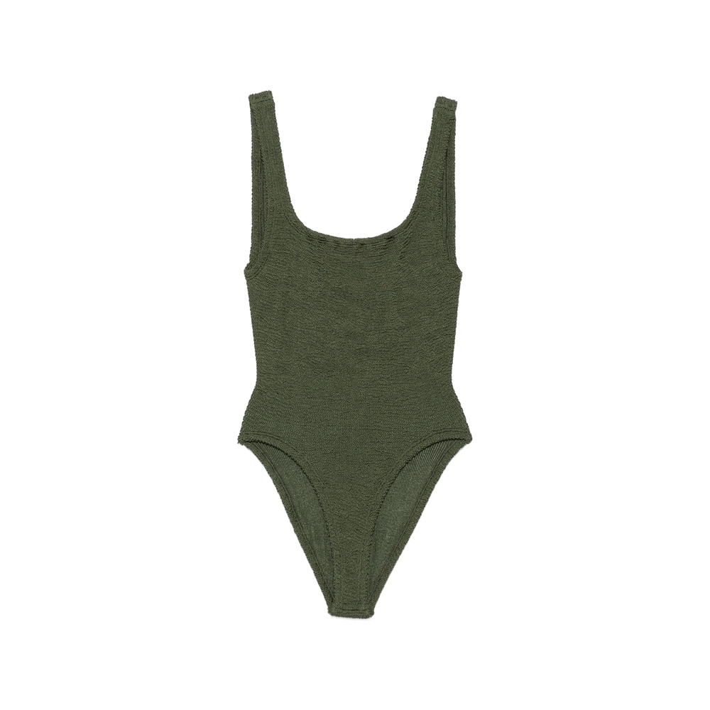[Hunza G] Swimsuit FW26 S-SQUARE-CR METCRINKLE MEKHA