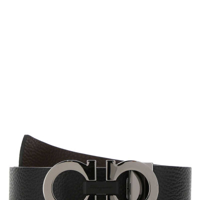 [Salvatore Ferragamo] Belt FW26 678783476361 NEROHICKORY