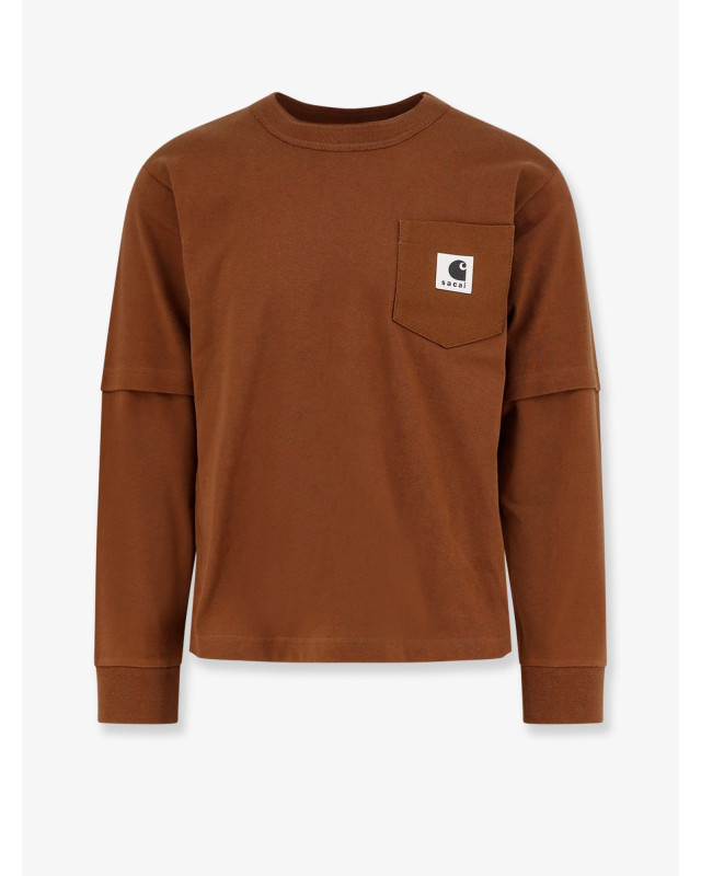 [SACAI X CARHARTT WIP] T-shirts Long Sleeve FW25 2500994S642