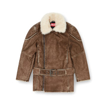 [Diesel] Mouton jacket FW26 A221540WEBJ7BB