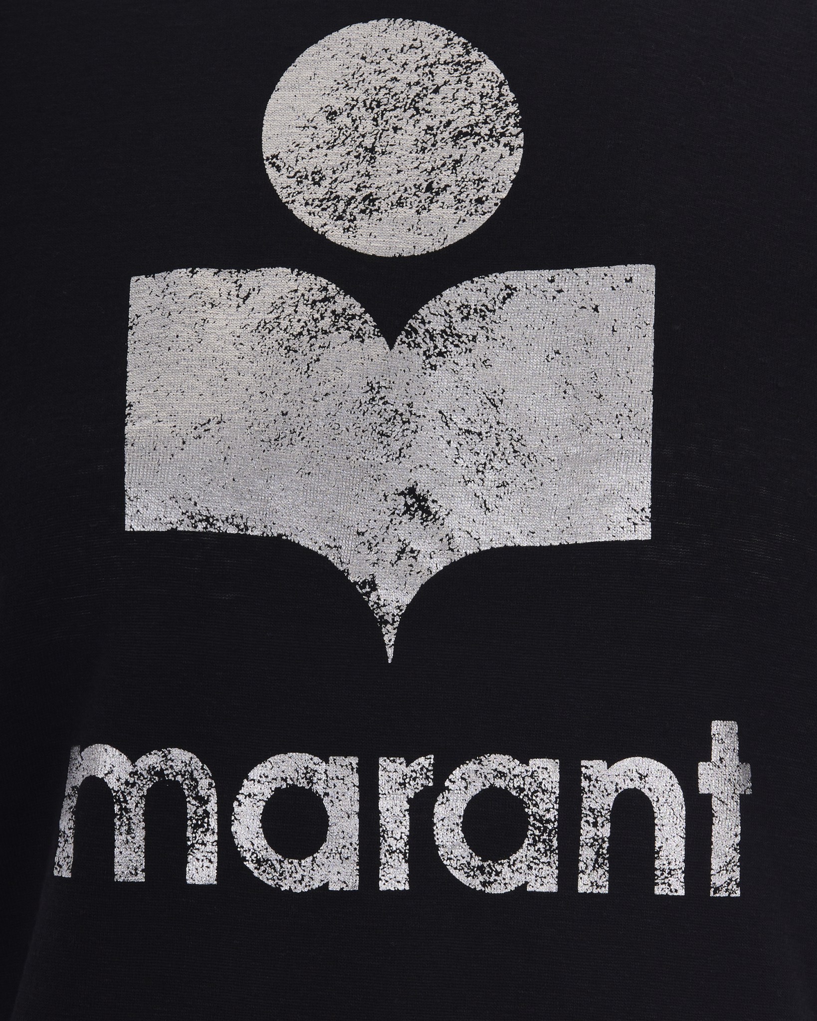 [Marant Etoile] T-shirts Short Sleeve FW26 TS0001FBA1N10E01BK