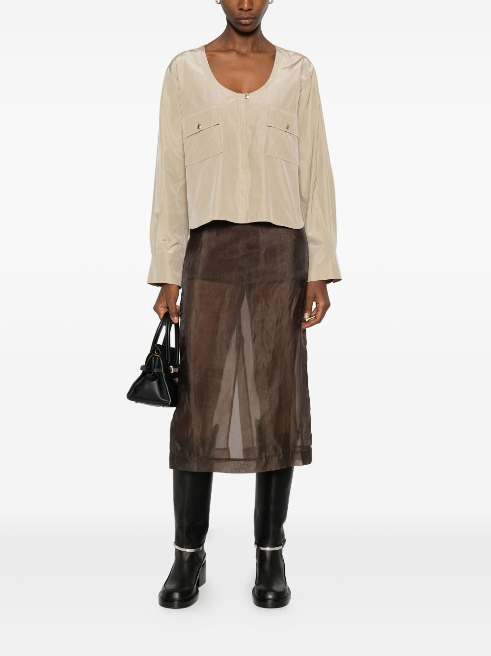 [Forte Forte] Shirts Long Sleeve SS26 14567MYSHIRTSAND