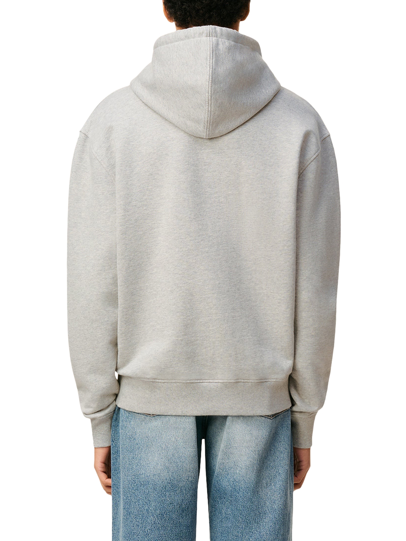 [Ami Paris] Hoodie FW26 HSW7647300951 GRIS CENDRE CHINE